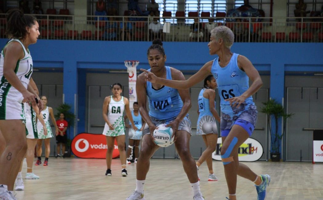 Fiji on the attack against the Cook Islands