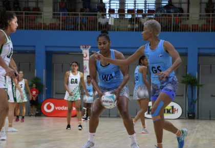 Fiji on the attack against the Cook Islands