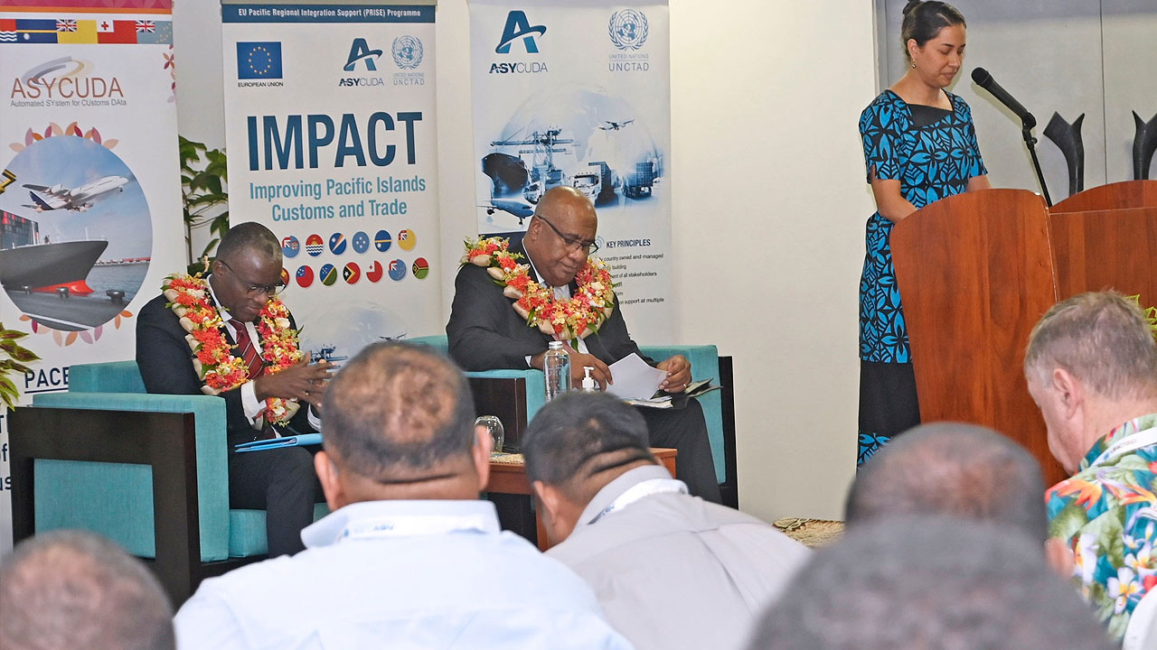 Speakers at the United Nations Conference on Trade and Development
