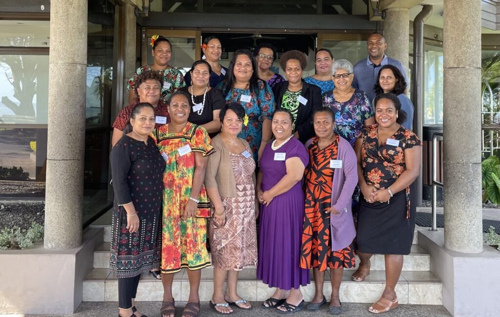 Group shot at the PWNAVAW meeting in Fiji