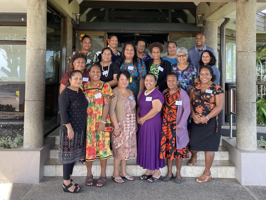 Group shot at the PWNAVAW meeting in Fiji