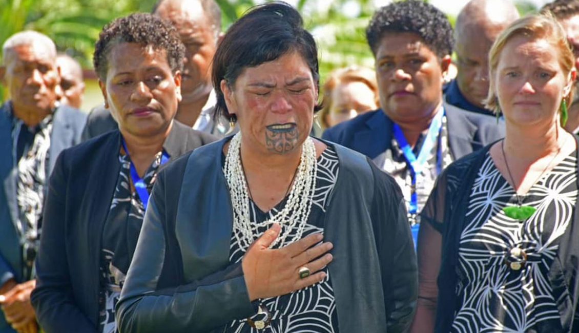 Photo of Nanaia Mahuta in Fiji on her recent visit