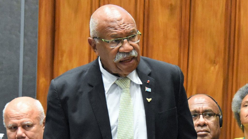 Prime Minister Sitiveni Rabuka [Source: Parliament of the Republic of Fiji]