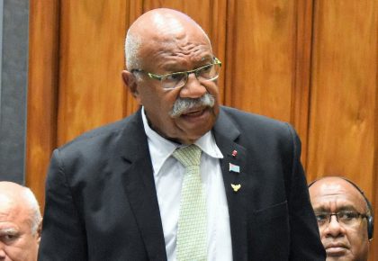 Prime Minister Sitiveni Rabuka [Source: Parliament of the Republic of Fiji]