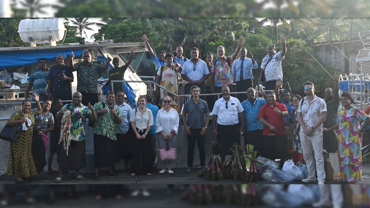 Students of Beqa Yanuca Secondary School in the province of Rewa now have access to clean and safe drinking water and an improved and safer route to get to school daily.