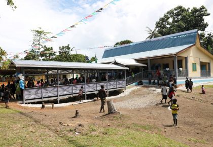 The newly opened Kolokolo rural health clinic in South Vella la Vella [Source: SIBC Online]