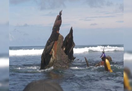 Syria shipwreck in Navilaca Village