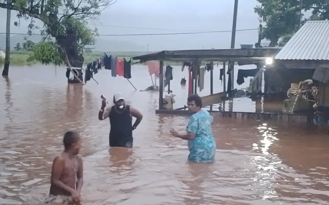 Fiji tropical depression Heavy rain, flash flooding in the Northern